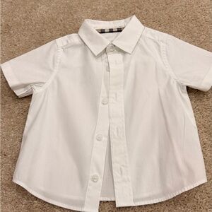 Burberry Kids Classic White Button-Down Shirt